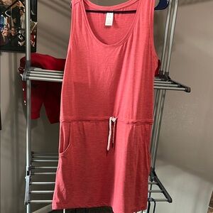 Women's Sleeveless Pink Dress
